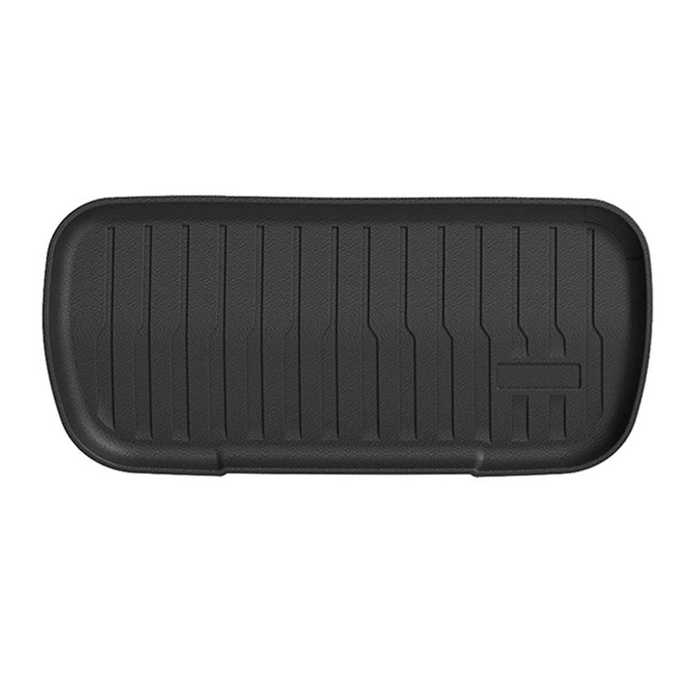 Für Tesla Model Y Juniper 2025 Auto Kofferraummatte vorne/hinten Bodenschicht TPE Wasserdicht Verschleißfest Schutzpolster Innenteile