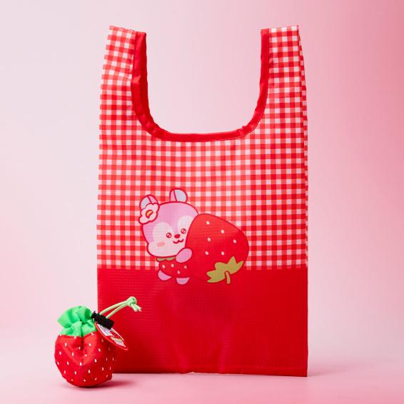 BT21 Sac de courses pochette version Strawberry Party