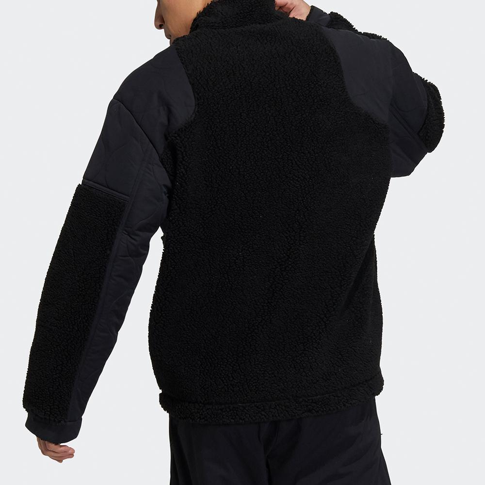 adidas Originals Wj Mixboa Jkt Splicing Fleece Jacket Black Men H40243
