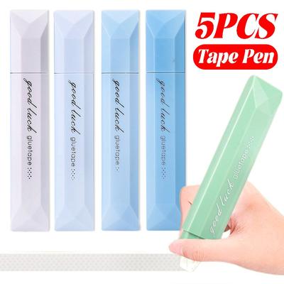 1-5Pcs Waterproof Glue Tapes for Scrapbooking Waterproof Adhesive Roller for Christmas Crafts Gift  Photo Mounting/Journaling