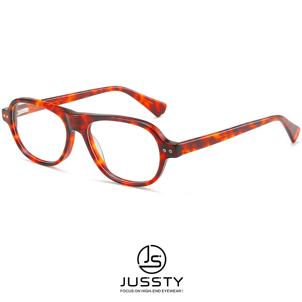 

JUSSTY Optical Square Glasses Prescription Lenses Man Bifocal Eyewear Progressive Myopia Hyperopia Presbyopia Eyeglasses Male Single Version&1.56&None