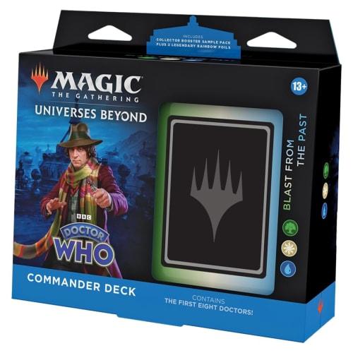 Magic the Gathering Колода Командира Доктор Кто, Вторжение из прошлого, Английская версия, Коллекционная карта MTG, Wizards of the Coast, D23630000