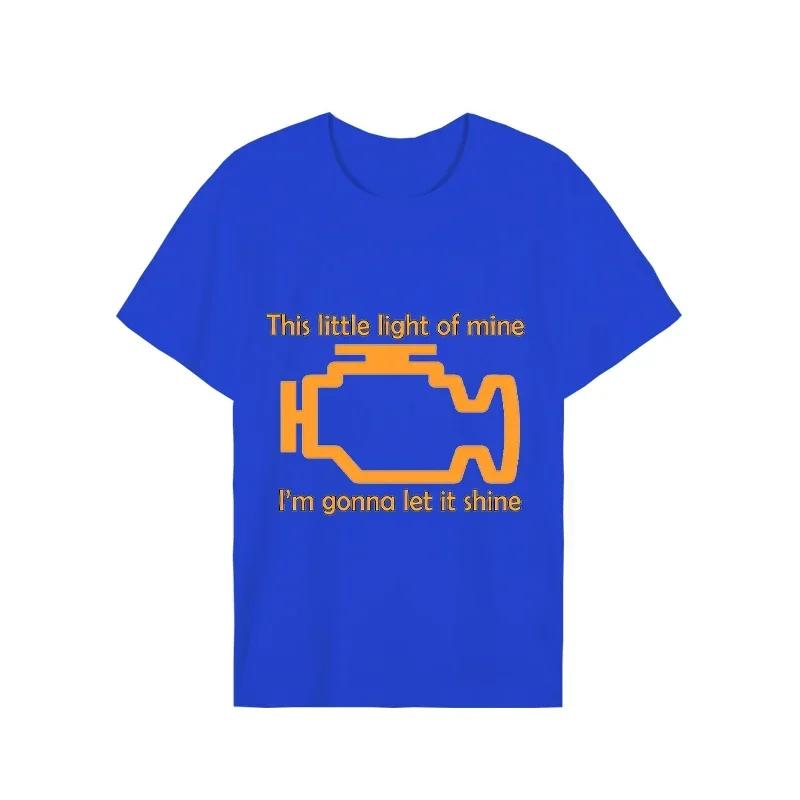 

2023 Футболки для мужчин Check Engine Let It Shine Mechanic Забавный дизайн Футболка с коротким рукавом Топы для мужчин и женщин Футболка Футболка большого размера XXXXXL армия зеленый