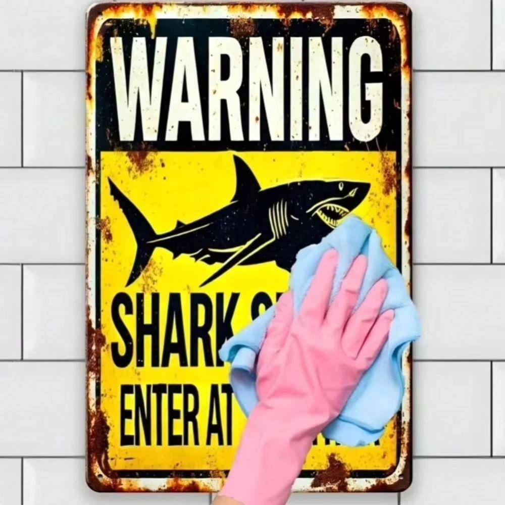 Vintage Floral Metal Wall Art Motivational Sign Home Decor