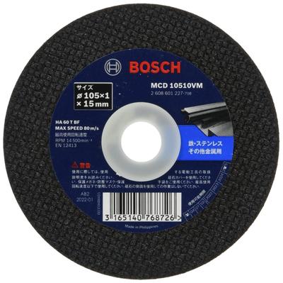 BOSCH Value Series Trennscheibe 10 Ersatzklingen für Scheibenzubehör (105mm Durchmesser, Stücke) MCD10510VM/10 Schleifmaschinen,