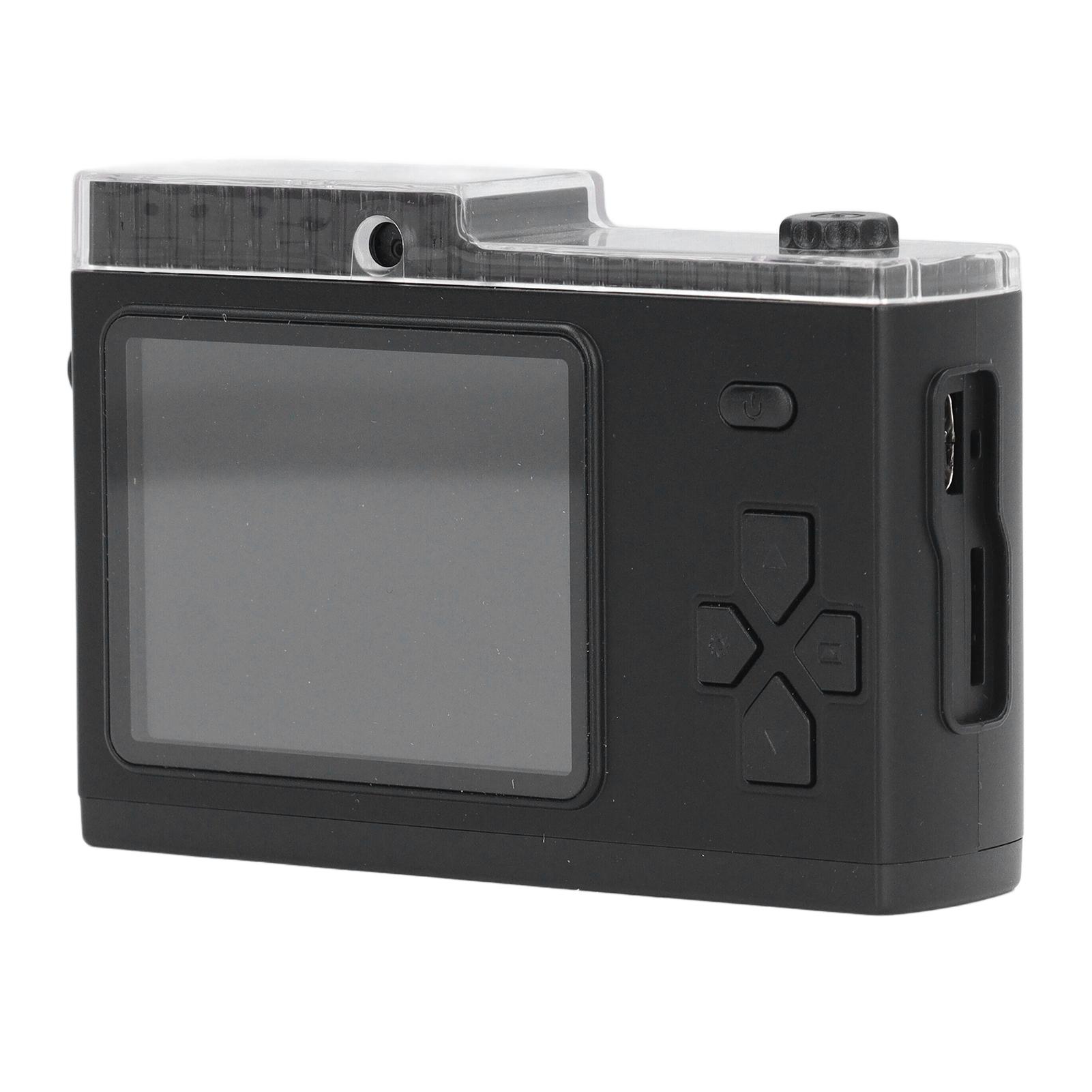 

Цифрова камера 1080P 48 МП 2,4-дюймовий IPS-екран Компактна маленька камера з 8-кратним цифровим зумом MP3-плеєр