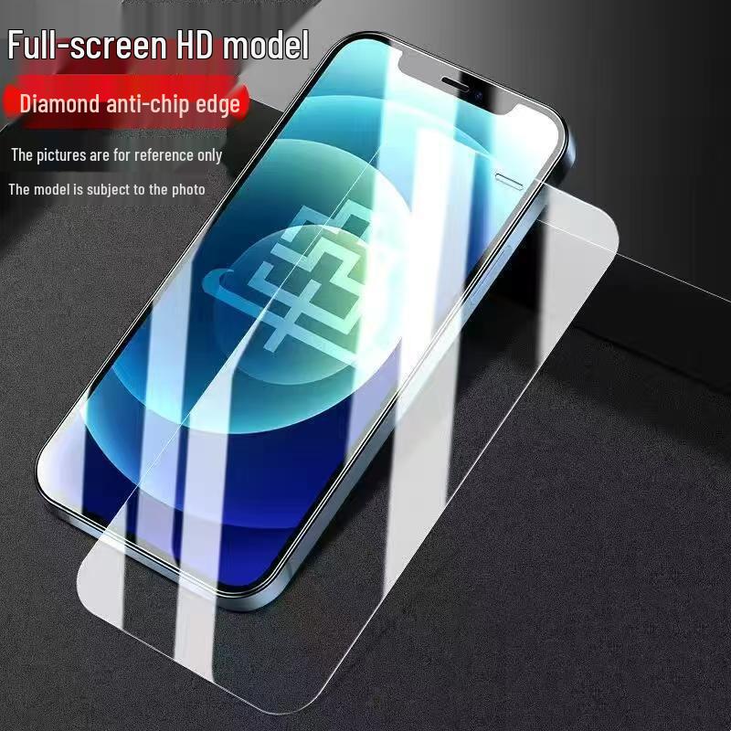 High-Aluminum Tempered Glass Screen Protector for iPhone 17 Pro, 16, 15 & 13 - HD Universal Fit