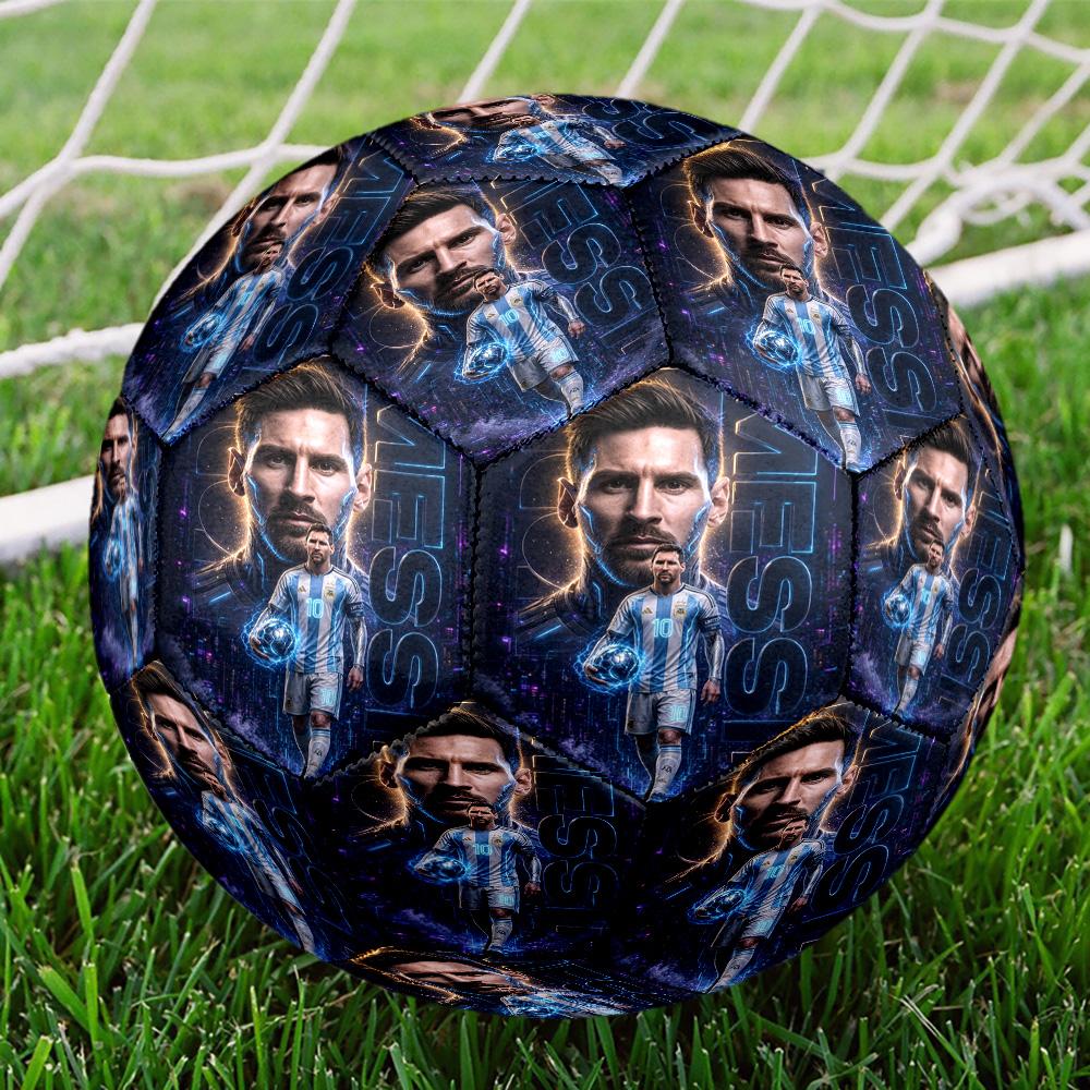 Messi 10 Number Football Star Size 5 Football Machinestitched Indooroutdoor Universal Football Perfect Commemorative Gift For Soccer Lovers