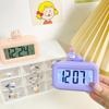 Cute Animal LED Digital Clock Rome Decor Cartoon Pig Alarm Clock with Night Light Room Cute Watch Bedroom Bedside Ornaments