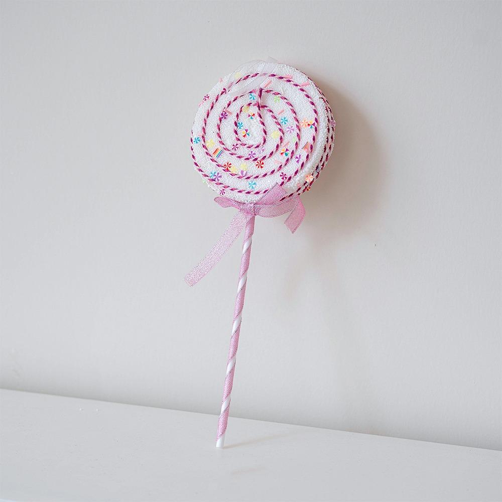 Multicolor Christmas Candy Canes Pendant Foam Christmas Spheres  New Year