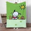 Pochacco Puppy Flannel Blanket Is Suitable for Sofa Beds and Is Perfect for Children and Adults Ideal for Outdoor Travel