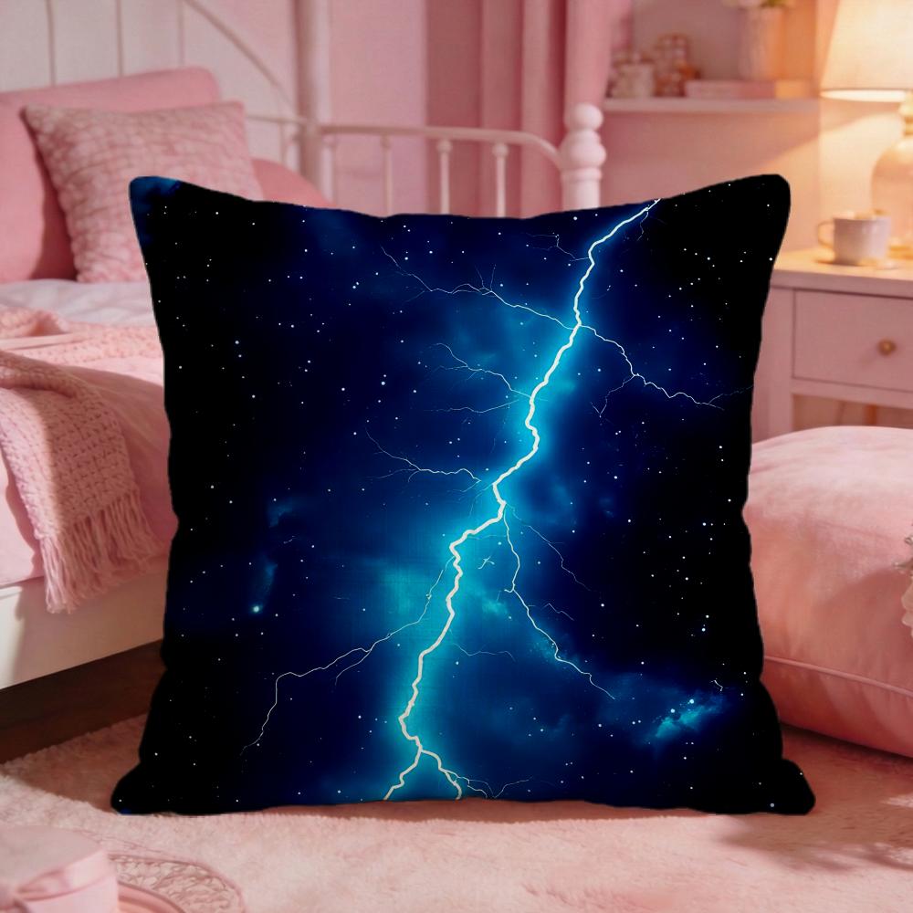 DecorLightningS Cushion Cover Premium Comfort Reversible Pillow Cove Two In One Design for Any Room Car Interior