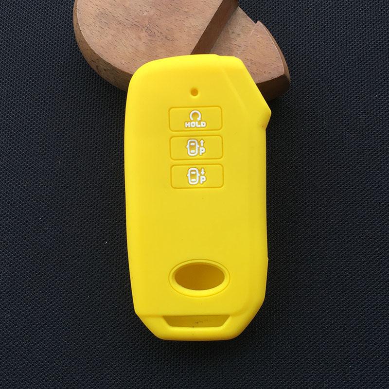 Silicone Key Cover Case Holder Protect for KIA K5 EV6 Dl3 Mq4 Grand Carnival Sorento Sedona Remote Keyless Car Accessories