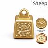 Rotatable Zhao Gongming Weight Spinner Scale Weight Cultural Creative Chinese Zodiac Hand Piece Hand Piece Hanging Ornament
