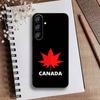 CANADA Phone Case For Samsung Galaxy A73,A21s,A22,A31,A52,A53,A71,A41Soft Black Shell