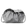 Niche fashion chain bright diamond commuter clip bag women's summer new cloud bag single shoulder oblique span bag