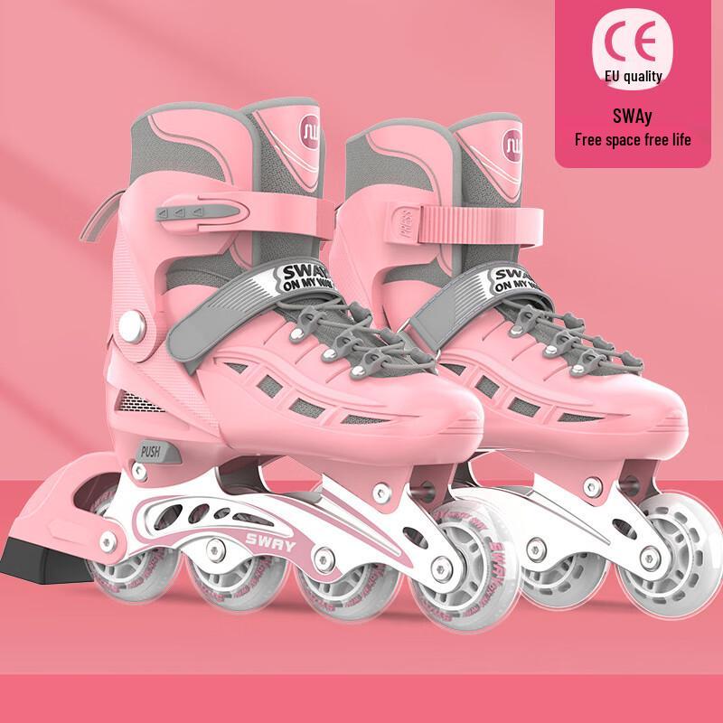 Регулируемые светящиеся роликовые коньки для детей Adjustable