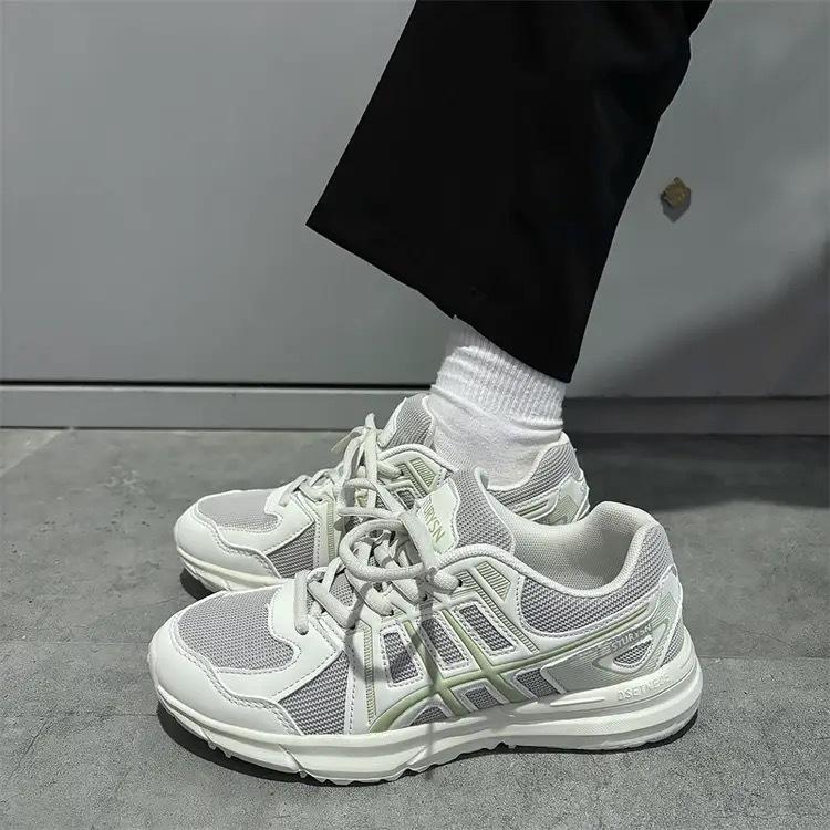 

Новая корейская версия модные кроссовки-папы полностью черные кроссовки Дарт Вейдер повседневные дышащие легкие кроссовки для бега 40 бежевый