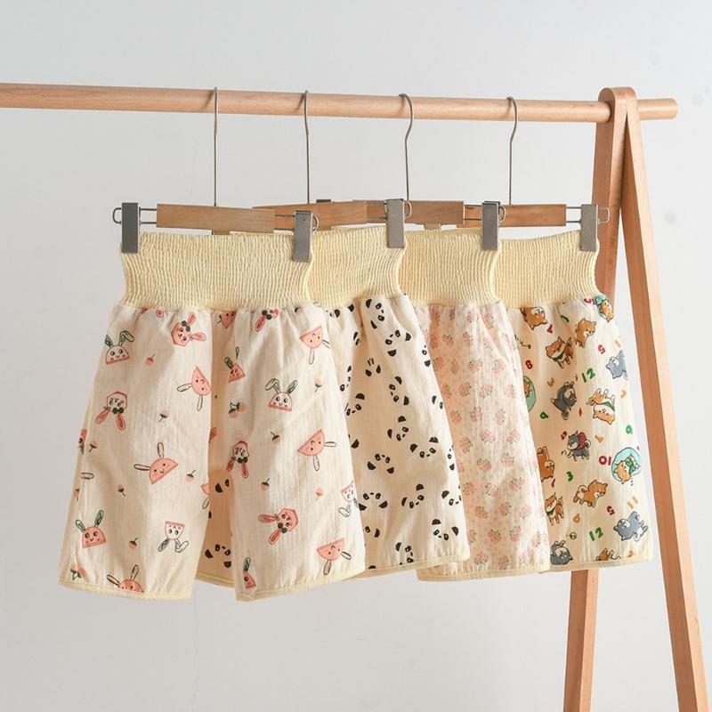 Reusable Baby Training Cloth Diaper Pants Cotton Gauze Nappy Trousers Leak-proof and Easy To Clean Nappies Pants