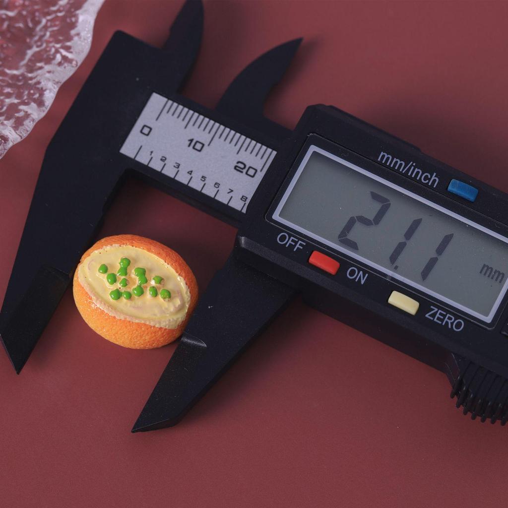 Childlike DIY Cream Bread Cake Keychain Pendant - Resin Craft Accessories