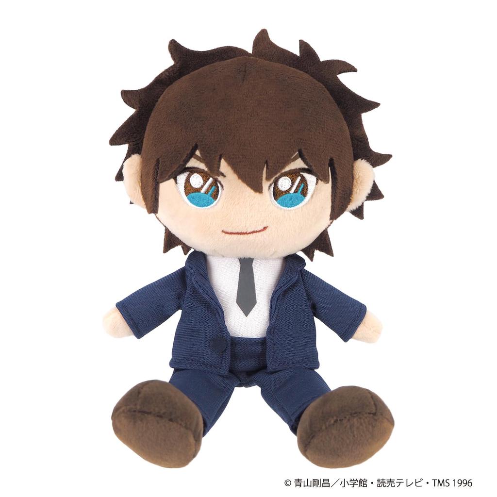 Sanei Boeki Detective Conan Fluffy Friends Matsuda Jinpei Plush Toy FCN11 (S) W11×D8×H21cm