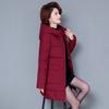 Thiened Large Size Down Cotton Jaet Winter Clothes for Andmother 60 Years Old Mommy Sle Casual Straight Cut Thiened...