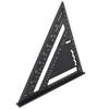 Protractor d'angle pour toiture 7 pouces Alliage d'aluminium Oxydation noire  (  )