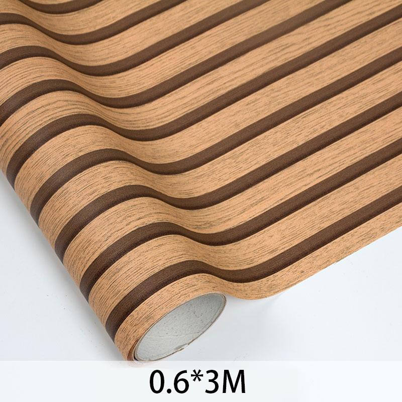 3M PVC samolepicí voděodolné tapety Dřevo Nálepky na zeď Renovace nábytku Film Restaurace Ložnice Domácí dekorace