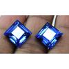 Natural Blue Sapphire Loose Gemstone Cyber Monday 16.10 Ct Square Cut Pair September Birthstone Gift