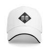 MM Logo Baseball Cap  Tennis Skate High Quality Trucker Hat Female Male Casual Custom DIY Baseball Caps