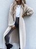 2025 Women's Solid Color Knit Cardigan - Warm Autumn/Winter Sweater