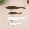 12/17Cm Soft Baits Fishing Wobbler Bass Bait Fishing Bait Simulation Double-Section T-Tail Fish Lure For Sea & Boat Fishing