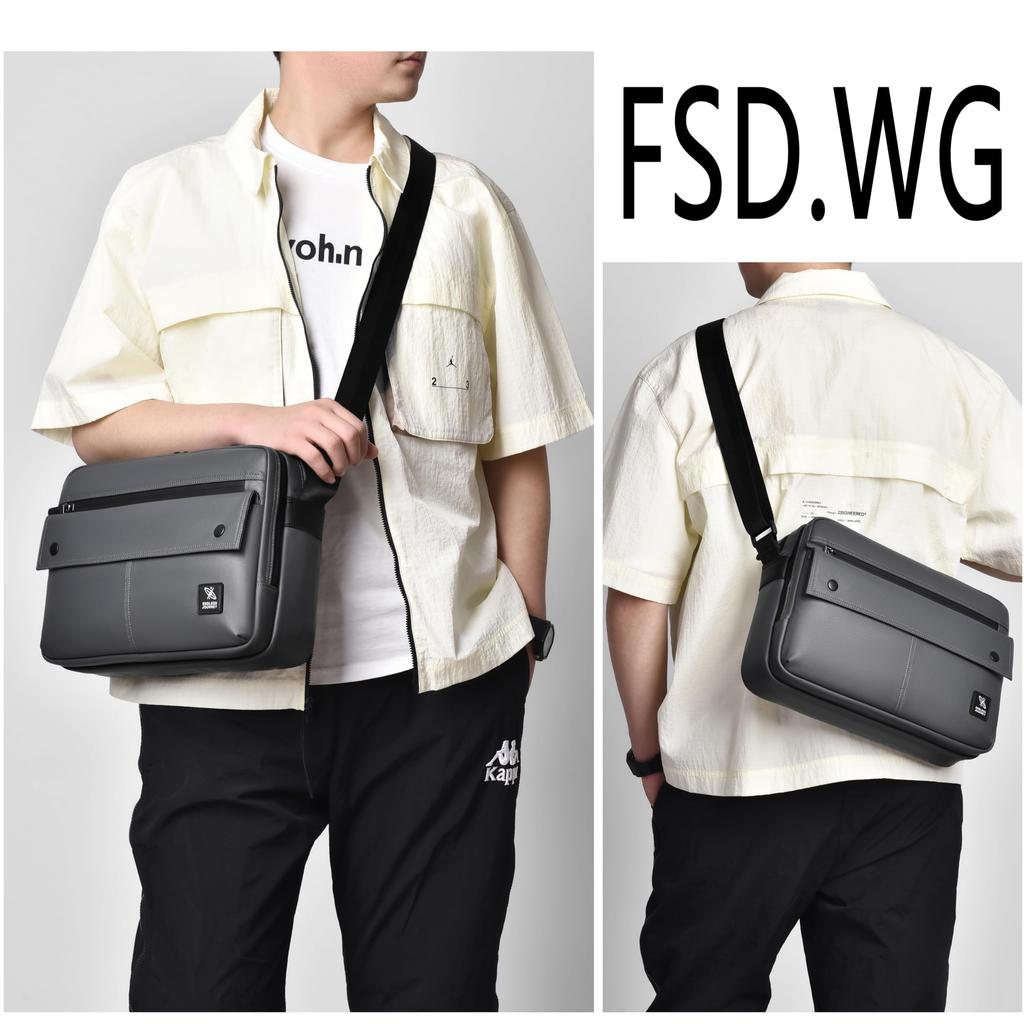 Shoulder Bag for Crossbody Messenger Shoulder Commuting To Outdoor Activities [FSD.WG] Men, Lightweight, Bag, Bag, Waterproof, 2-way, Work, School,