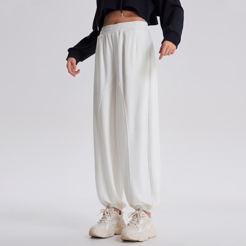 Spring and Autumn New American Sweatpants Women's Loose Sweatpants Casual Wide Leg Leggings Banana Pants Jazz Dancing