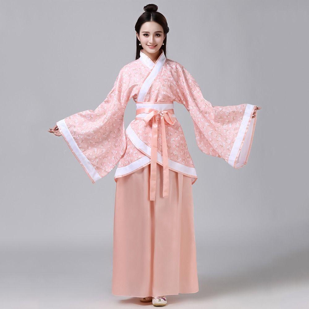 

Сценические костюмы, древнее китайское платье, китайский костюм с цветочной вышивкой, китайская юбка ханьфу на открытом воздухе