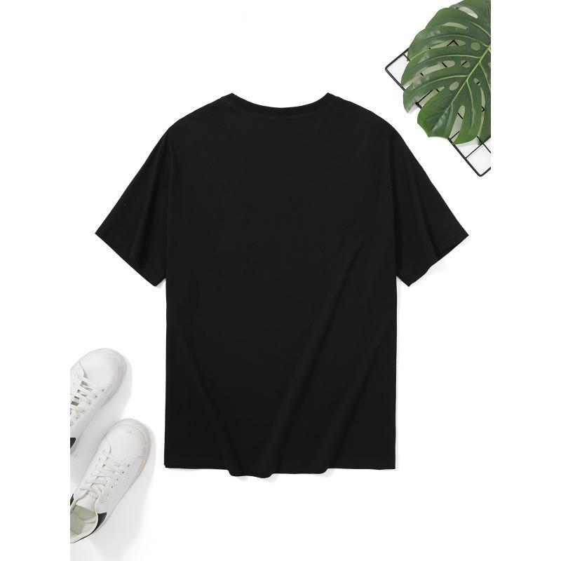 Men's T-Shirt Briar Hockey Players Back View Graphic Summer Casual Wear Gift for Sports Fans Cotton Loose Fit Round Neck Fashion New Style
