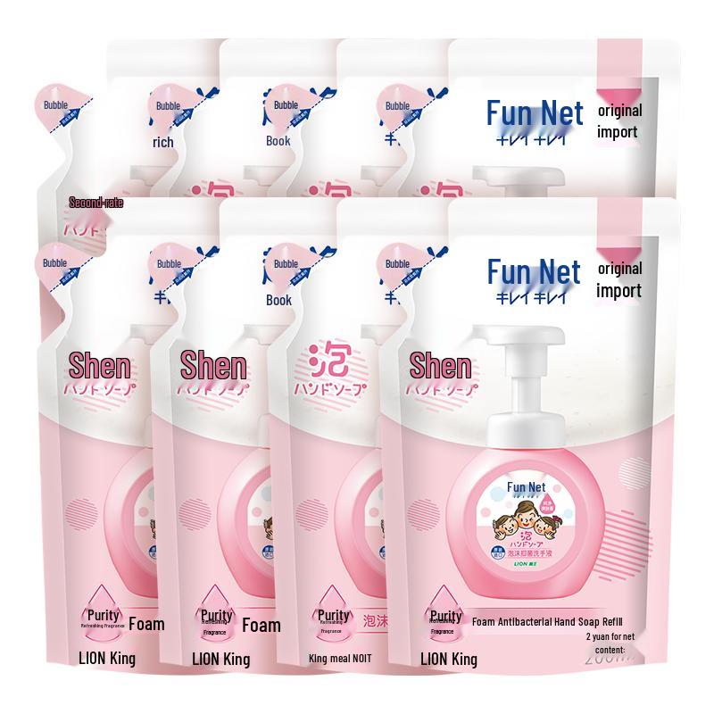 Lion Refreshing Fruit Scent Foaming Hand Soap Refill Pack