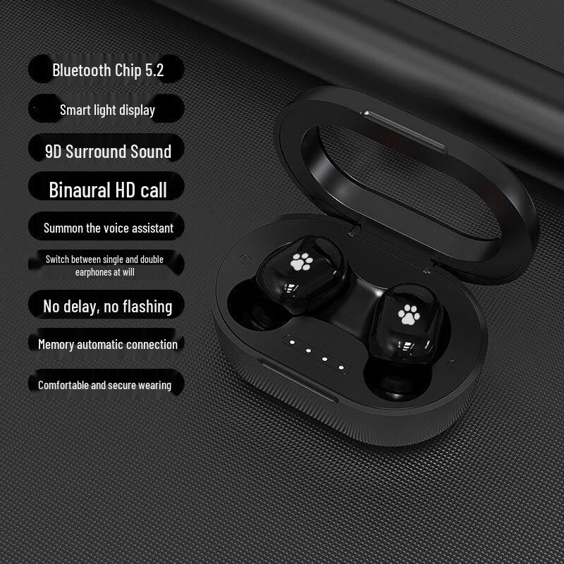 Mini Bluetooth Earphones 2025 with Noise Reduction, High Sound Quality, and Long Battery Life - Compatible with Huawei, Apple, Xiaomi
