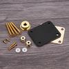 Professional Upgrade Set For Guitars Including Durable Reinforcement Plate And Strap Buttons