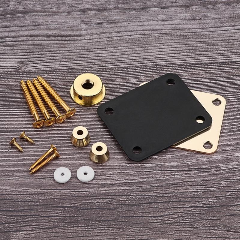 Professional Upgrade Set For Guitars Including Durable Reinforcement Plate And Strap Buttons