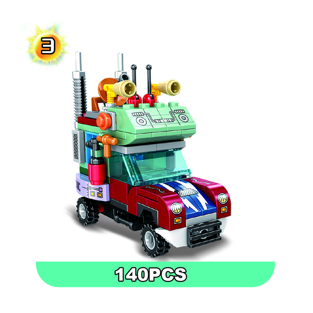 Non-Toxic Plants Vs Zombies 3 Building Blocks Toy Zombie Game Character Blocks Assembly Model Kids Toys Interactive Games Halloween Gifts