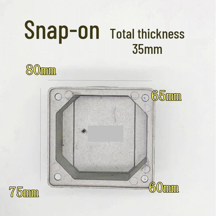

Small Octagonal Aluminum Motor Buckle 65