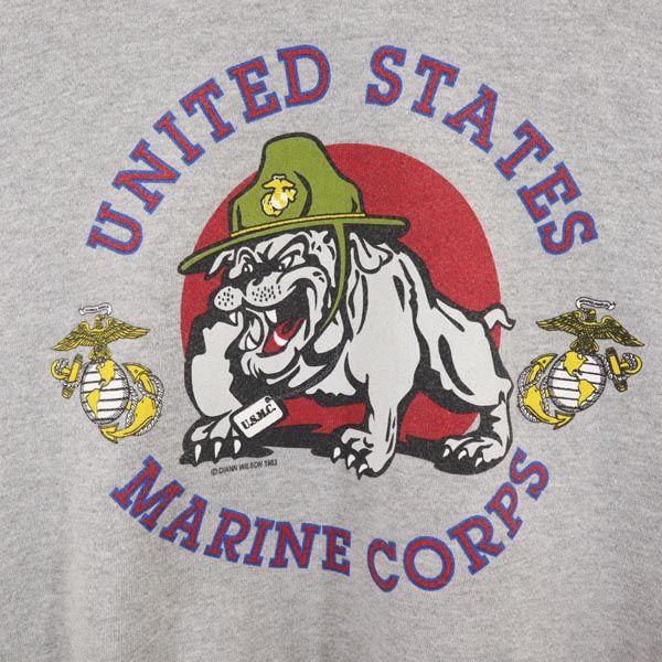 SOFFE 80s Made in USA Vintage USMC Long sleeve trainer Men's Used
