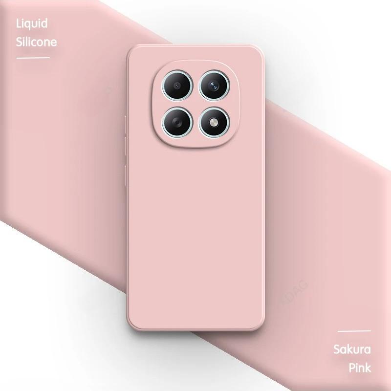 Fashion Skin Feel Liquid Silicone Phone Case For Xiaomi Poco M8 Pro M7 X8 Pro Max X7 X6 F8 Ultra F7 Note 15 Pro Plus 4/5G Cover