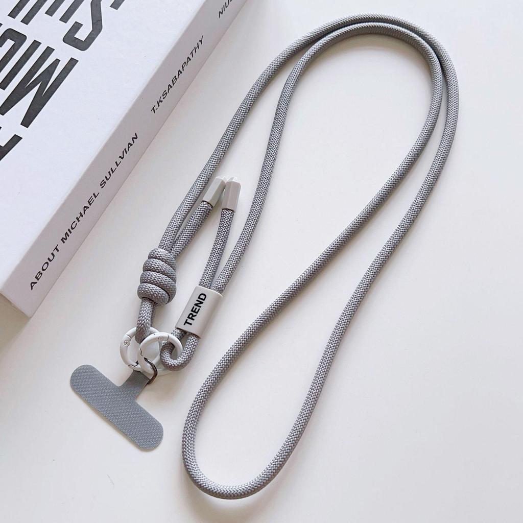 Versatile Adjustable Crossbody Phone & Camera Lanyard - Woven Anti-Lost Strap for Outdoor Sports.