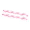 10 Pcs Loose Leaf Binding Spine 30 Hole Cuttable Wear Resistant PP Plastic 10mm Binding Comb for Student