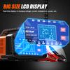 For AGM GEL SLA Lead-Acid LiFePO4 7-stage Chargers Smart Battey Charger 12V 24V 20A 10A Large Screen Digital Display Car Motorcycle Battery Charger