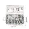 150 Pcs 6 Sizes Cotter Pins Assortment Kit Stainless Steel Split Cotter Pin  Lock Systems