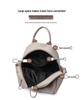 Women's Trendy Korean-Style Large Capacity PU Backpack 2025