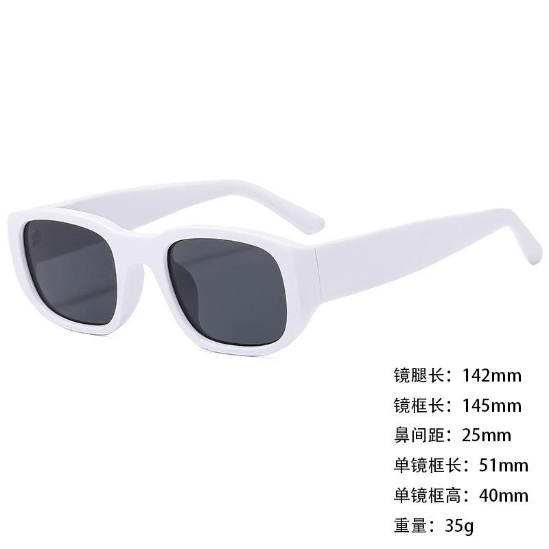 Sunglasses Wide Legs Small Frame Vgo88 Foreign Trade Square Fashion Trend Cat Eye Sunglasses